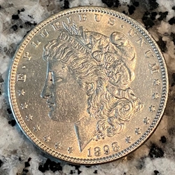 1898 Morgan Silver Dollar