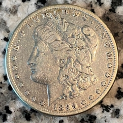 1899-O Morgan Silver Dollar