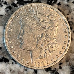 1900-O Morgan Silver Dollar