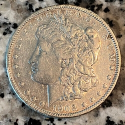 1902 Morgan Silver Dollar