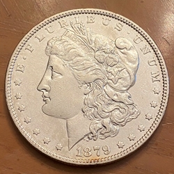 1879 Morgan Silver Dollar