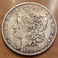 1881-O Morgan Silver Dollar