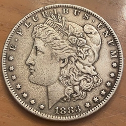 1883-O Morgan Silver Dollar