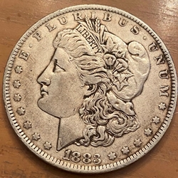 1883-O Morgan Silver Dollar