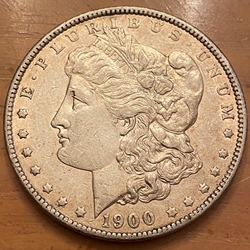 1900 Morgan Silver Dollar