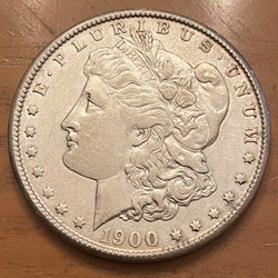 1900 Morgan Silver Dollar