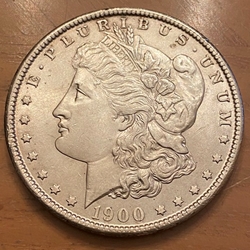 1900 Morgan Silver Dollar