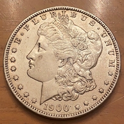 1900-O Morgan Silver Dollar