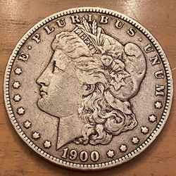 1900-O Morgan Silver Dollar