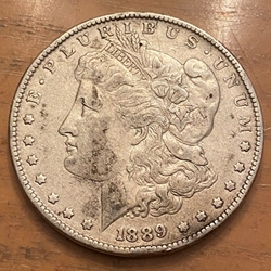 1889 Morgan Silver Dollar