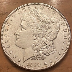 1889 Morgan Silver Dollar