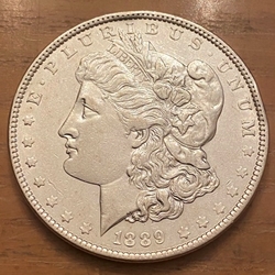 1889 Morgan Silver Dollar