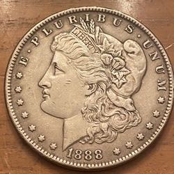 1888 Morgan Silver Dollar