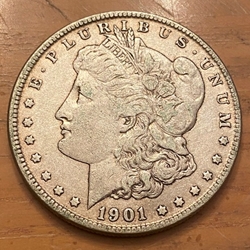 1901-O Morgan Silver Dollar