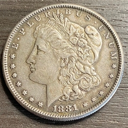 1881-S Morgan Silver Dollar