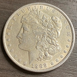 1888 Morgan Silver Dollar