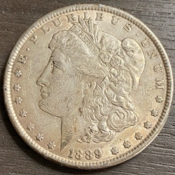 1889 Morgan Silver Dollar