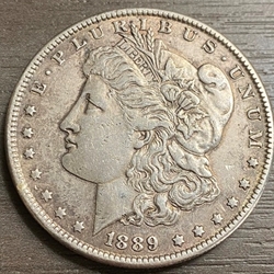 1889 Morgan Silver Dollar