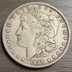 1889 Morgan Silver Dollar