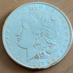 1897 Morgan Silver Dollar