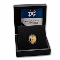 2022 Niue DC Comics 1/4 oz Au Coin $25 DC Classics: THE FLASH™