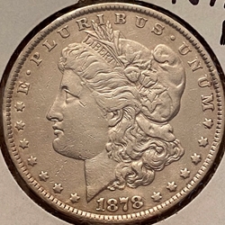 1878 Morgan Silver Dollar