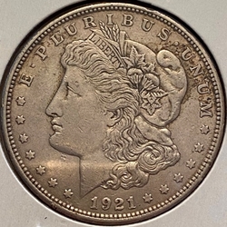 1921-D Morgan Silver Dollar