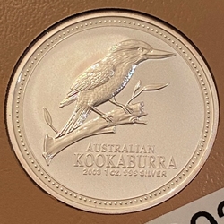 2003 Australia,  1 Dollars - Elizabeth II 4th Portrait - Australian Kookaburra