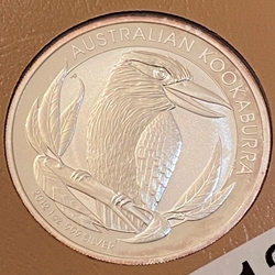 2012 Australia,  1 Dollars - Elizabeth II 4th Portrait - Australian Kookaburra