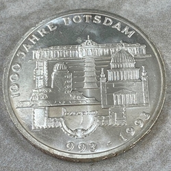 1993-F 1000 Years of Potsdam, 10 Deutsche Mark