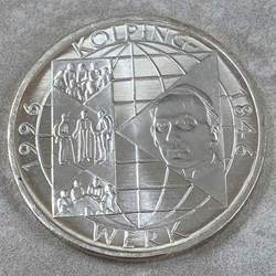 1996-A 150th Anniversary of founding - Kolpingwerk, 10 Deutsche Mark