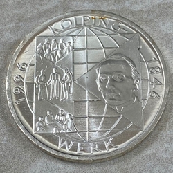 1996-A 150th Anniversary of founding - Kolpingwerk, 10 Deutsche Mark