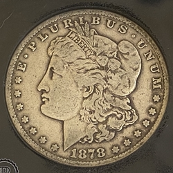 1878-S Morgan Silver Dollar