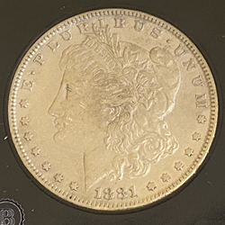 1881-S Morgan Silver Dollar