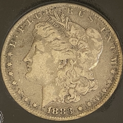 1883-O Morgan Silver Dollar