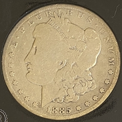 1885 Morgan Silver Dollar