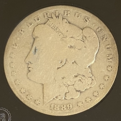 1889-O Morgan Silver Dollar