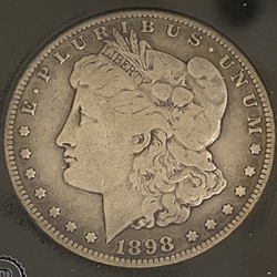 1898-S Morgan Silver Dollar