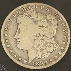 1899-O Morgan Silver Dollar