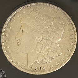 1904 Morgan Silver Dollar