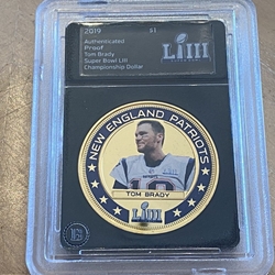 2019 Fiji One Dollar, Super Bowl LIII, Tom Brady