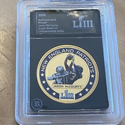 2019 Fiji One Dollar, Super Bowl LIII, Jason McCourty