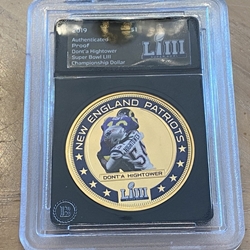 2019 Fiji One Dollar, Super Bowl LIII, Dont'a Hightower