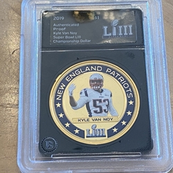 2019 Fiji One Dollar, Super Bowl LIII, Kyle Van Noy