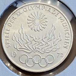 1972-G 10 Deutsche Mark Olympic Games in Munich