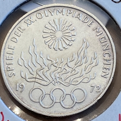 1972-G 10 Deutsche Mark Olympic Games in Munich