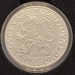 2017 Netherlands Lion Dollar - .999 1oz Silver