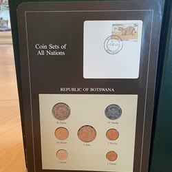 Coin Sets of All Nations, Botswana