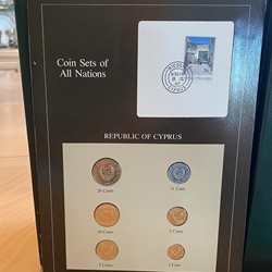 Coin Sets of All Nations, Cyprus