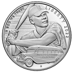 2022 Negro Leagues Baseball Proof Half Dollar